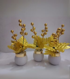 Beautiful Flower Small Pot - Set of 3