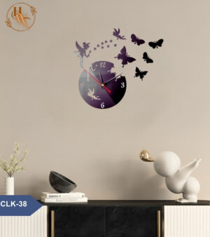 Butterfly Wall Clock