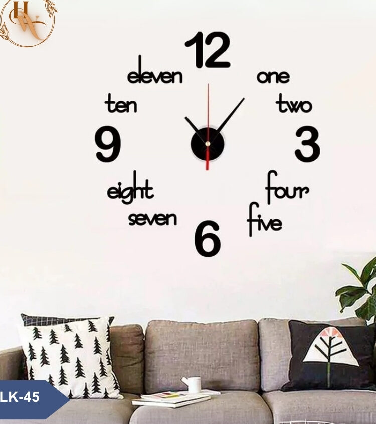Modern DIY Wall Clock