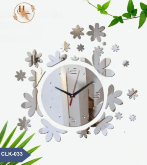 Lovely Acrylic Mirror Wall Clock